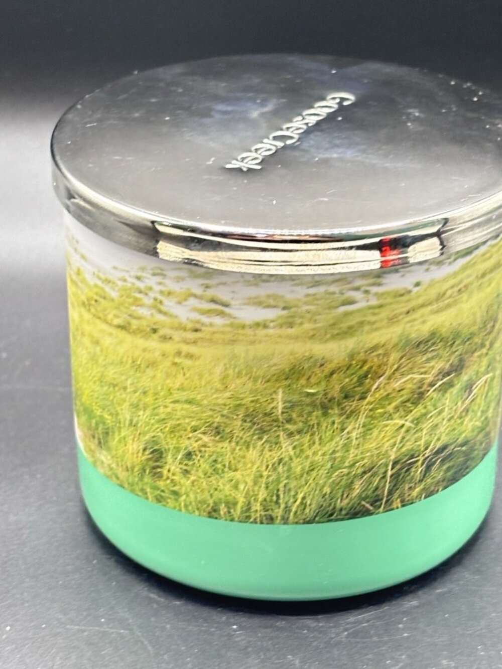 Goose Creek Green Sea Grass 3 Wick Jar Candle 14.5 oz Summer Beach Apple Pear - Picture 6 of 16